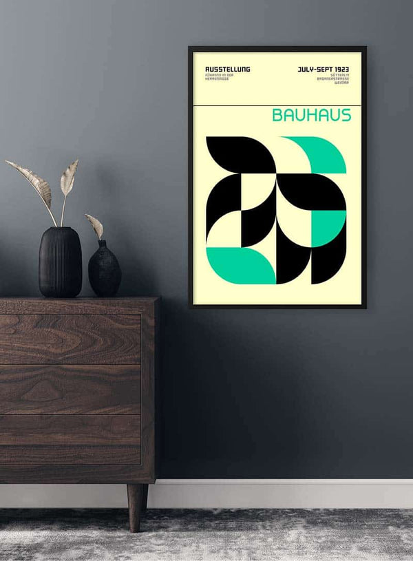 Bauhaus Green Weimar Ausstellung plakat