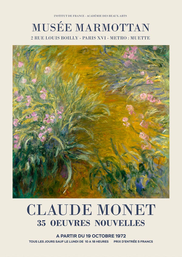 Stien gennem iriserne, af Claude Monet