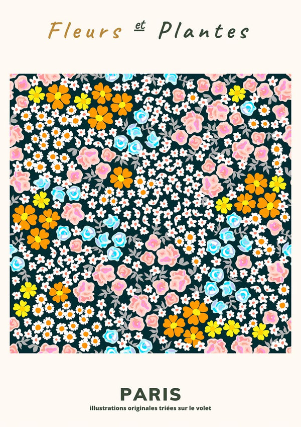 Fleur et Plantes Pink Plakat