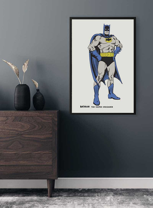 Retro Batman-plakat