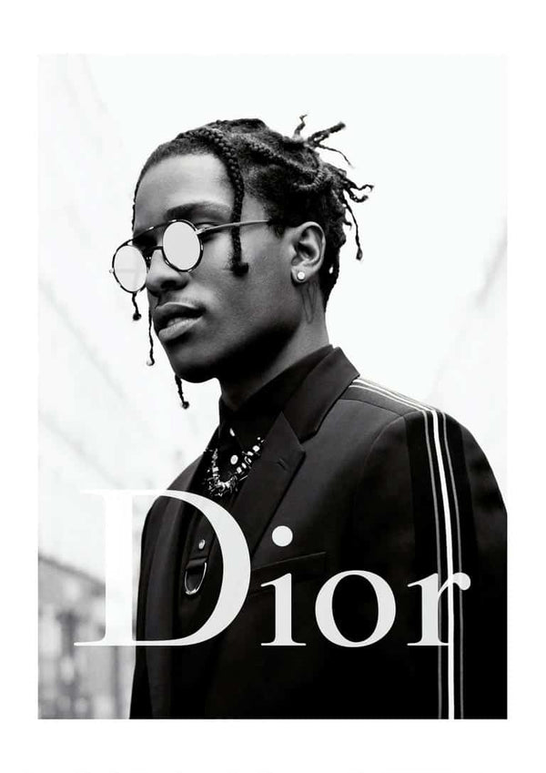 Asap Rocky x Dior-plakat