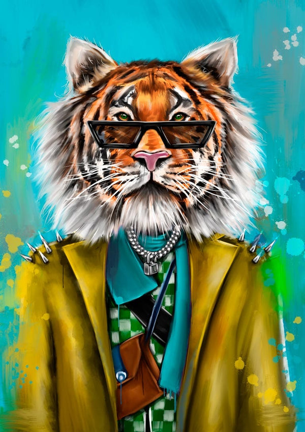 Cool Som Tiger Plakat