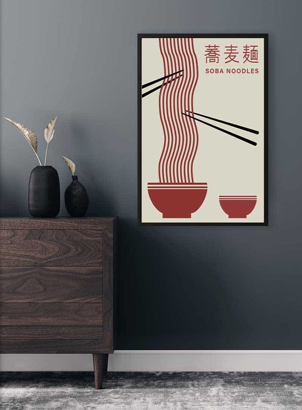 Soba Noodles Plakat