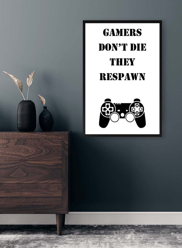 Gamers Respawn-plakat