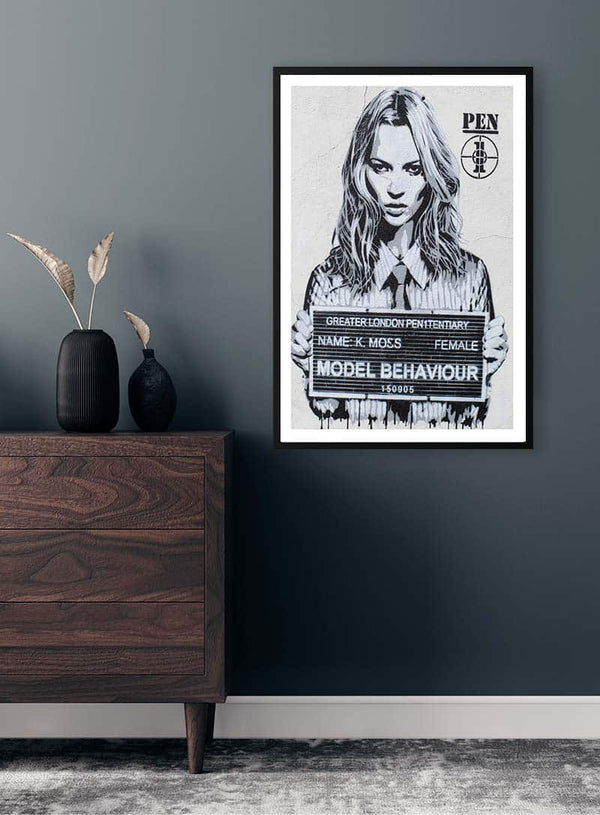 Kate Moss gadekunst