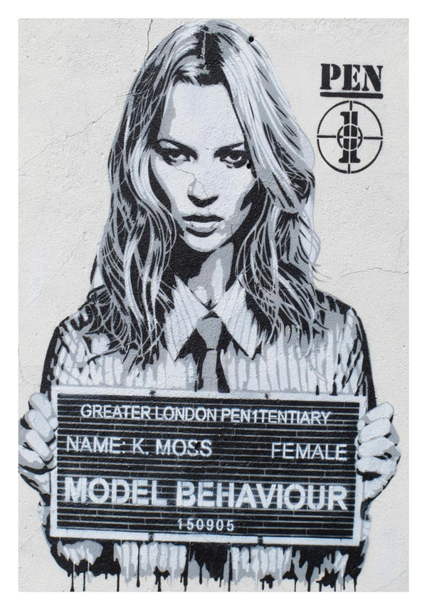 Kate Moss gadekunst