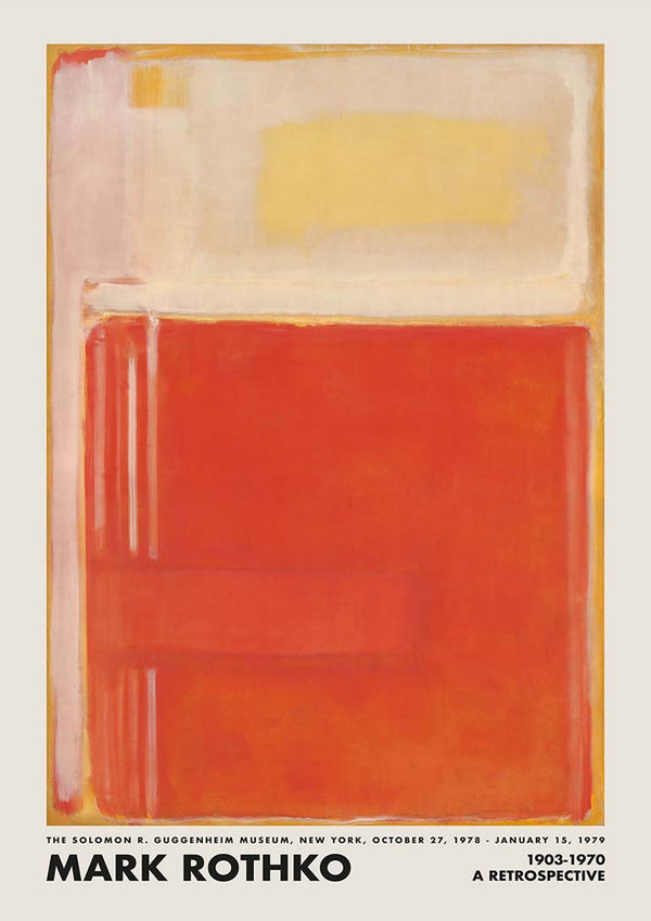 Rothko Orange Perspektiv