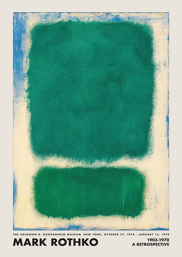 Rothko Green Retroperspektiv