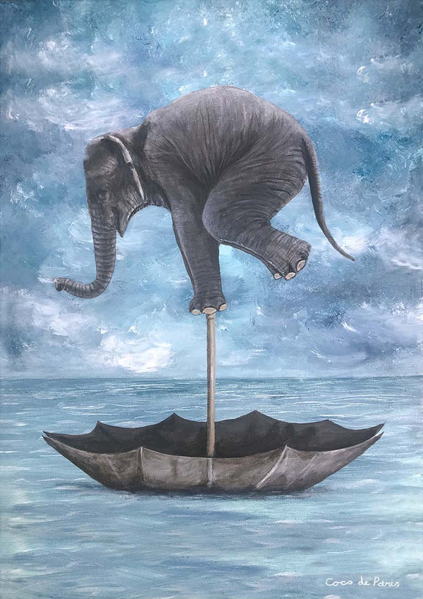 Elefant i balance - Coco de Paris