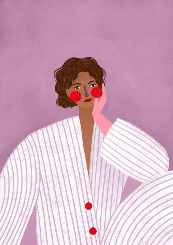 Kvinden med den lyserøde handske - Bea Muller