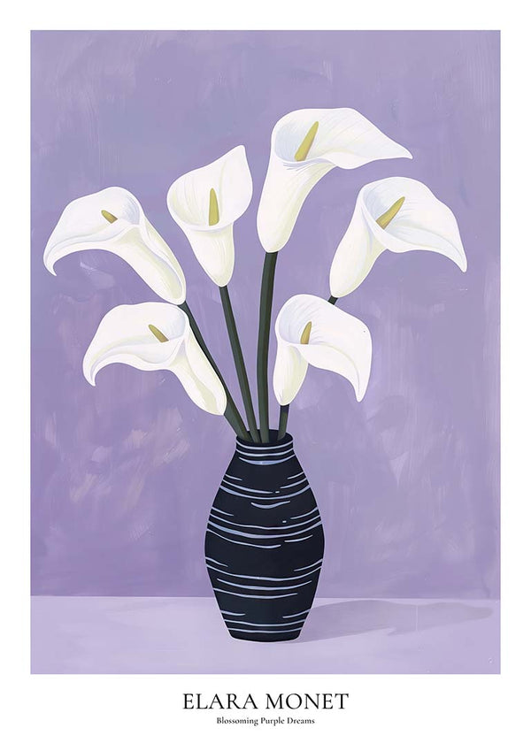 Blomstrende lilla drømme - Elara Monet