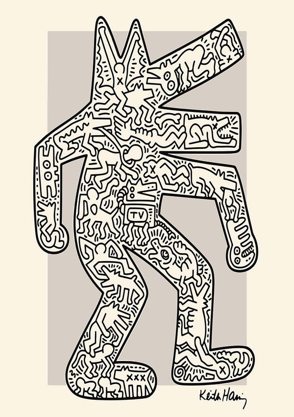Krokodille - Keith Haring