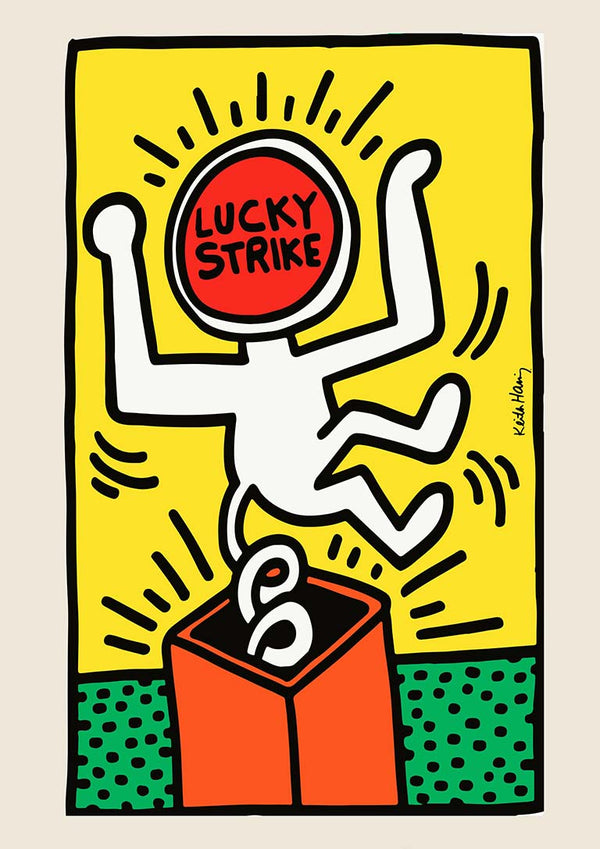 Lucky Strike - Keith Haring