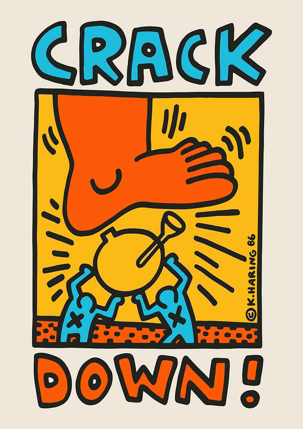 Nedbrud - Keith Haring