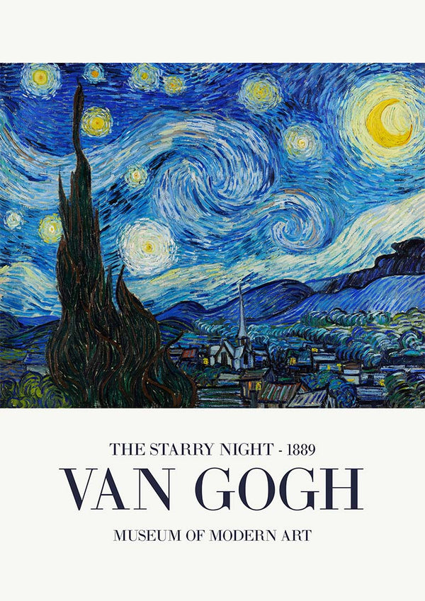 Stjernenatten - Van Gogh
