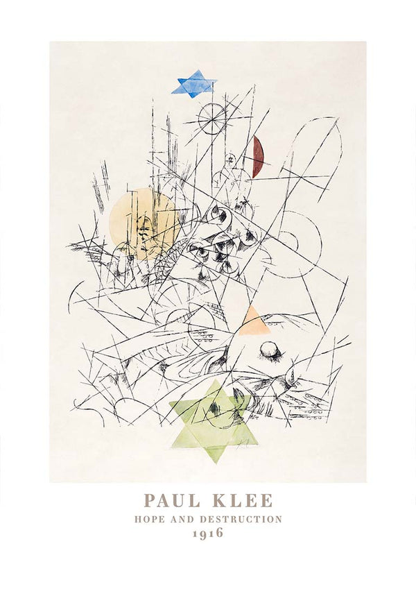Håb og ødelæggelse 1916 - Paul Klee