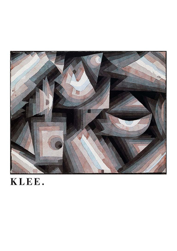 Krystalgradering 1921 - Paul Klee