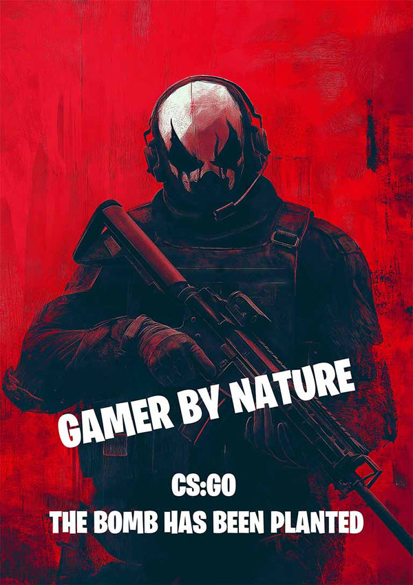 Gamer by Nature-plakat