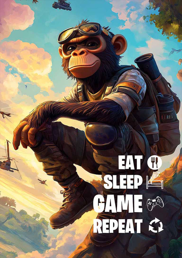 Spis Søv Spil Plakat