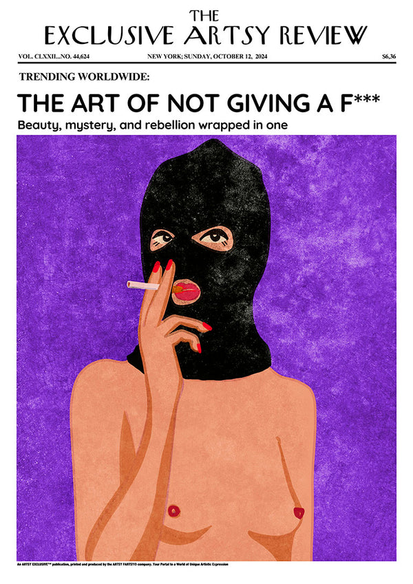 Not Giving a Fuck Artsy Edition