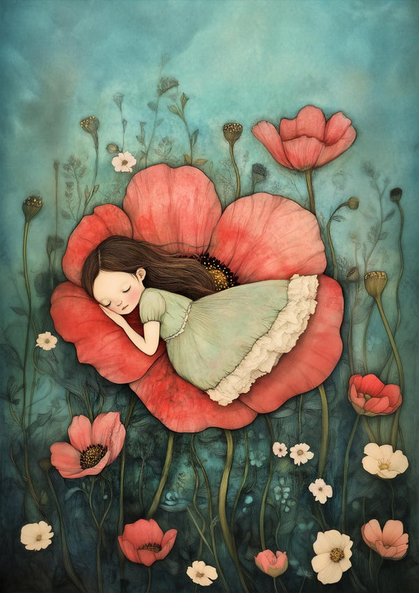 Sleeping in the Poppy - Annika Persson