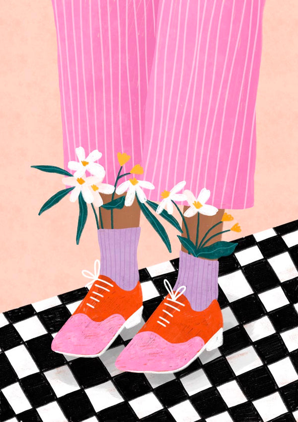 Floral Feet Fashion - Bea Muller