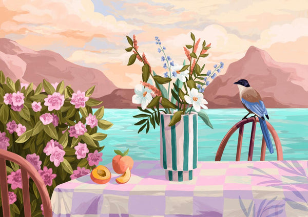 Ferskenaftener - Godt Blå