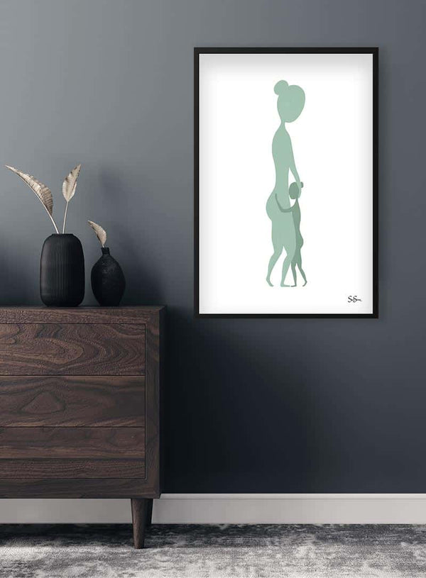 Sara Sonne - Hjem Kunstplakat