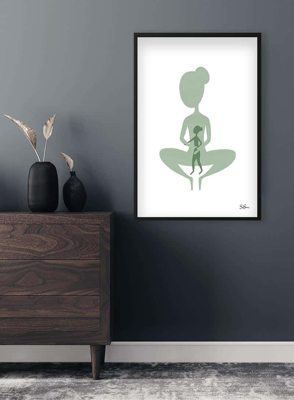Sara Sonne- Kontakt Kunstposter