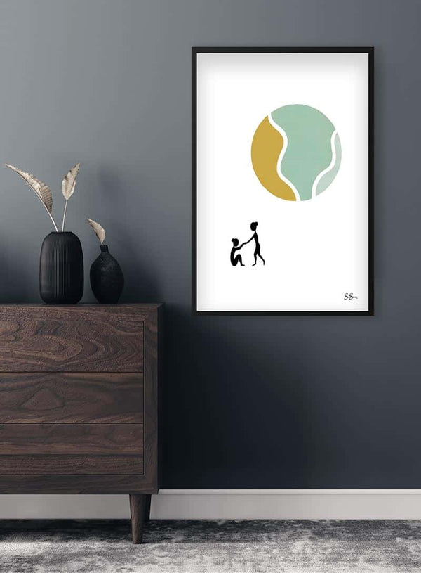 Sara Sonne- Sammen Kunstposter