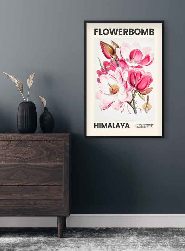 Blomsterbombe - Himalaya Kunstplakat
