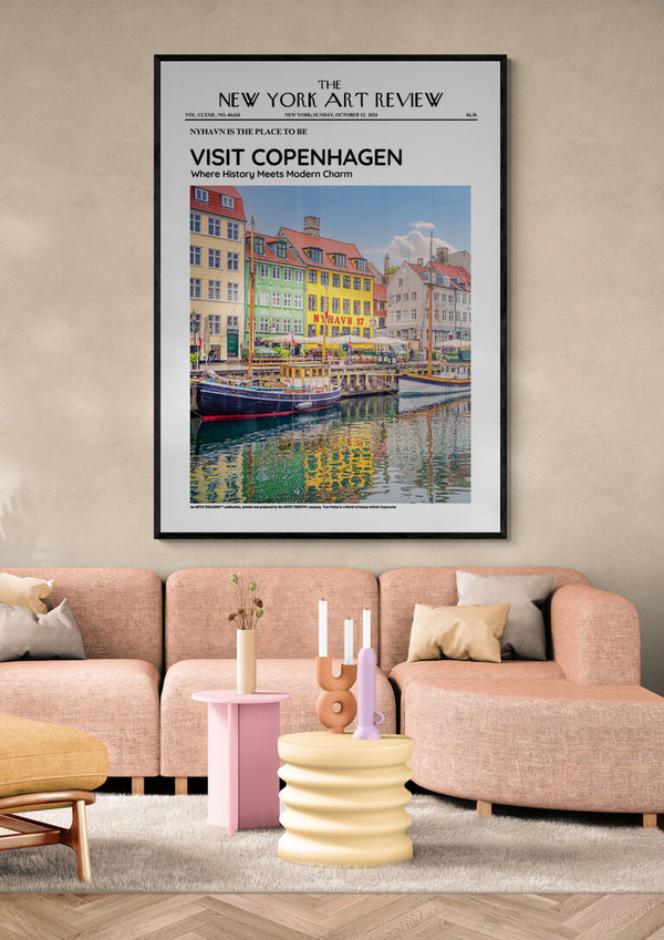 Nyhavn - Art Review Plakat