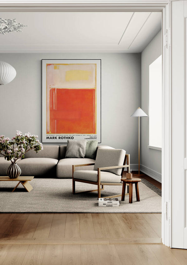 Rothko Orange Perspektiv