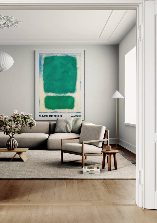 Rothko Green Retroperspektiv