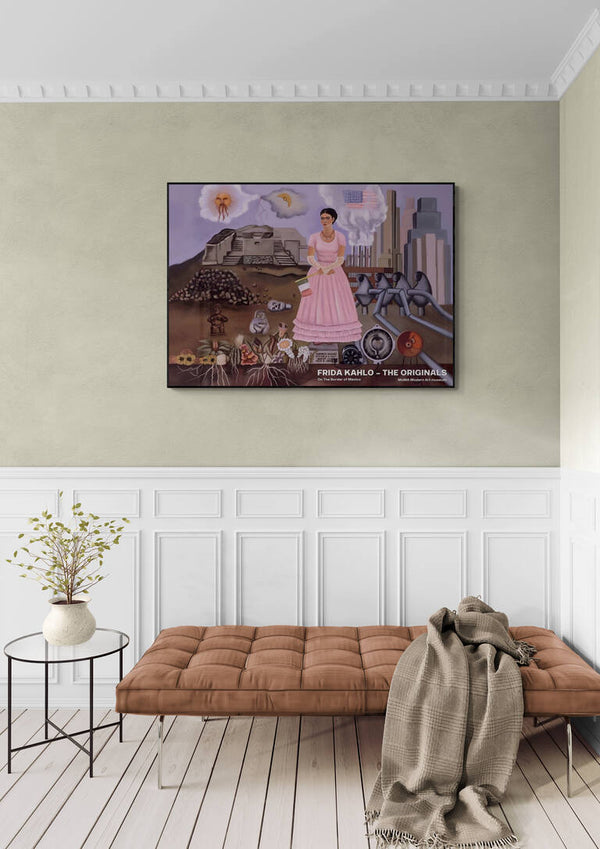 Mexicos grænse - Frida Kahlo