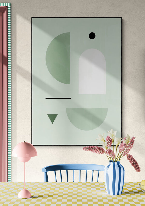 Beroligende pastelfarvepalet