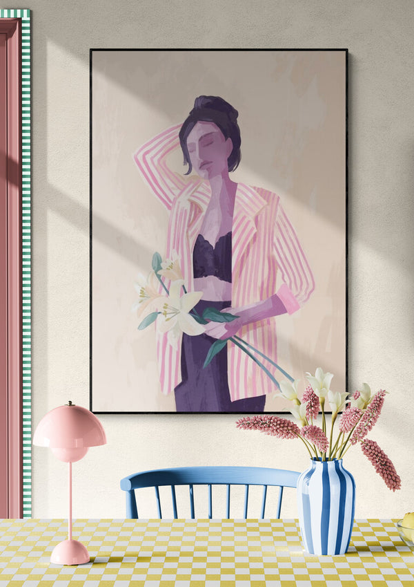 Lilly i jakke - Goed Blauw