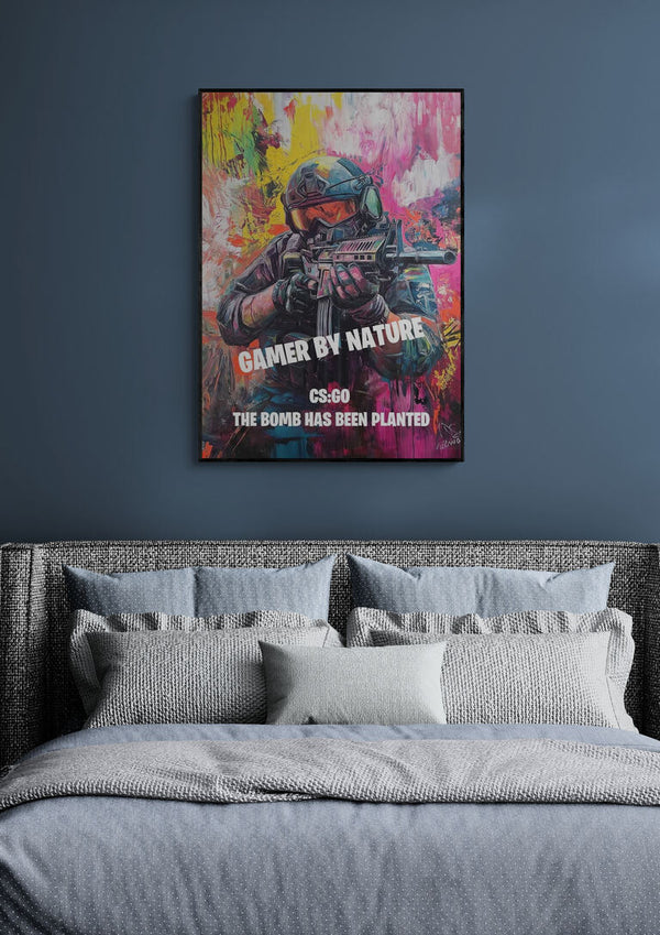 CS:GO Gamer-plakat