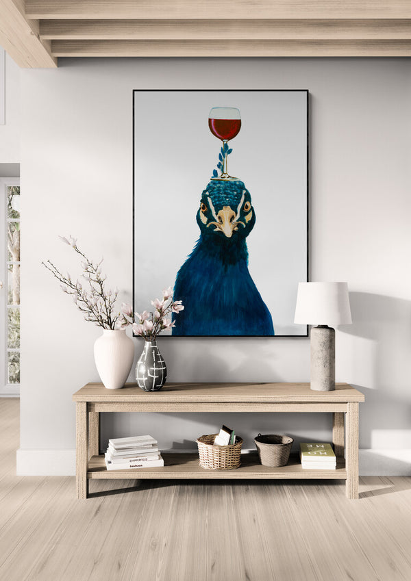 Påfugl med vin - Coco de Paris