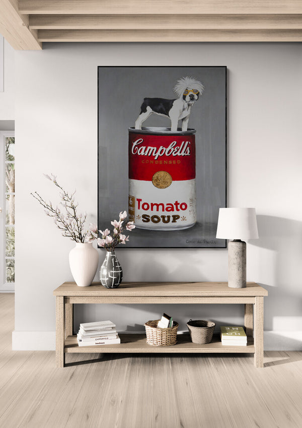 Pop Art Bulldog - Coco de Paris