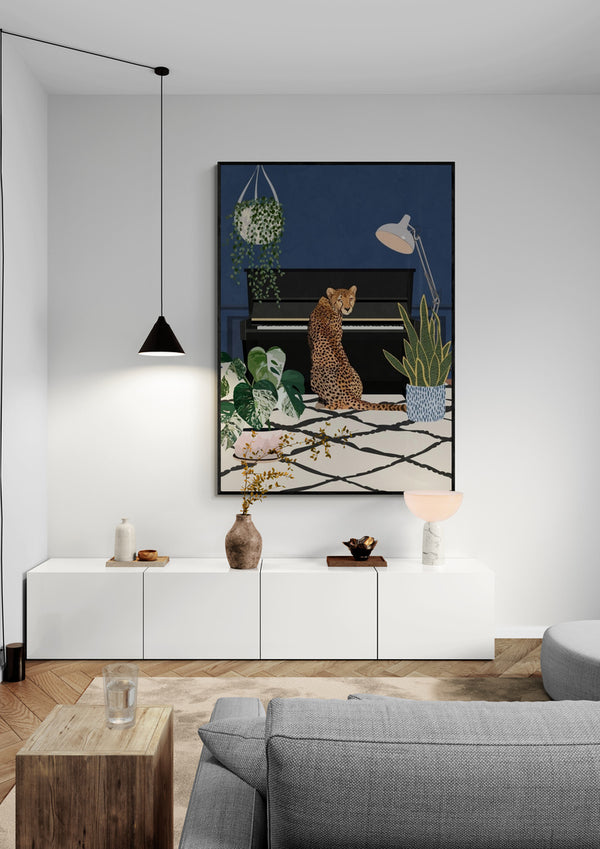 Gepard spiller klaver - Sarah Manovski