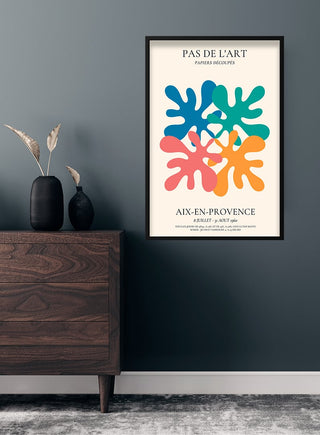 Matisse inspireret Autum Leaves plakat
