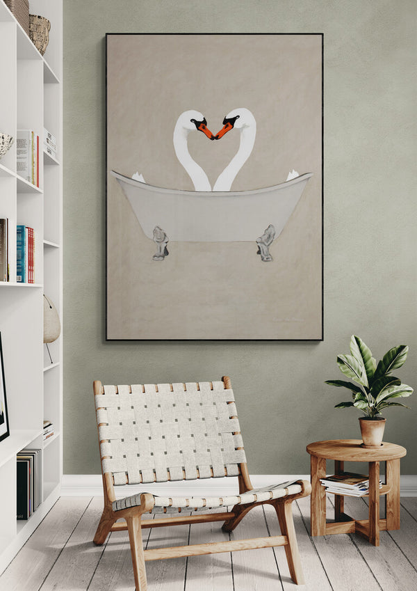 Svaner i badekar - Coco de Paris