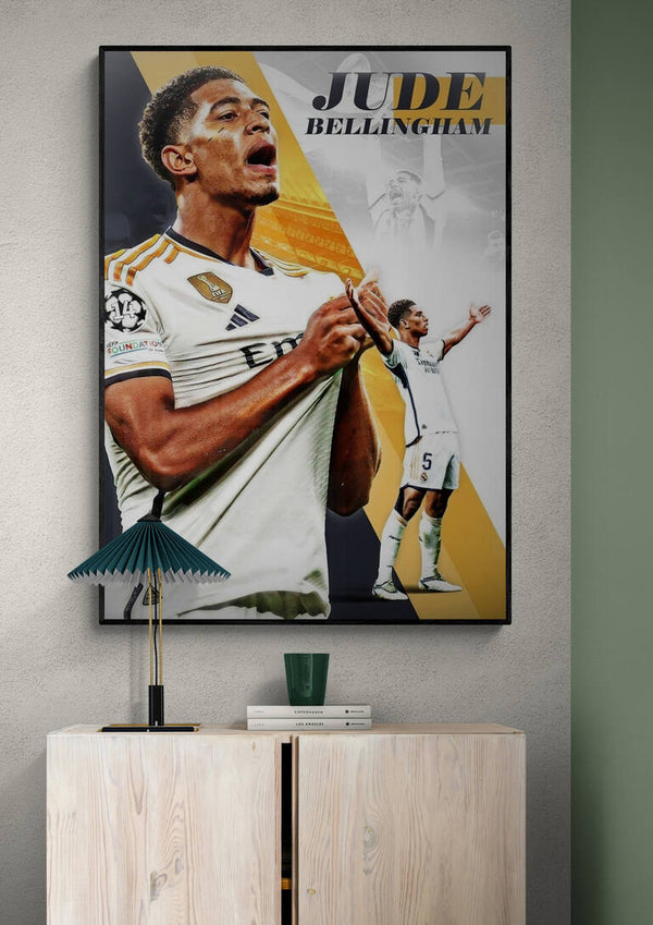 Jude Bellingham Fodboldplakat