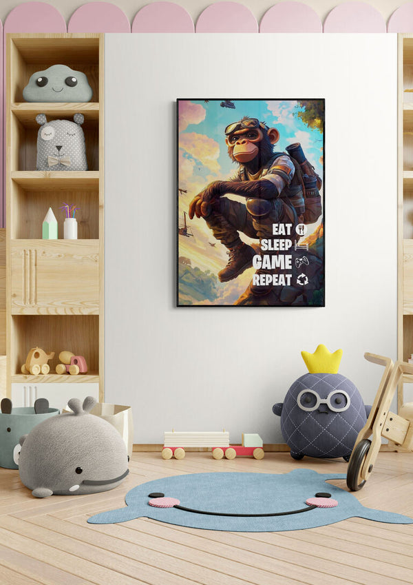 Spis Søv Spil Plakat