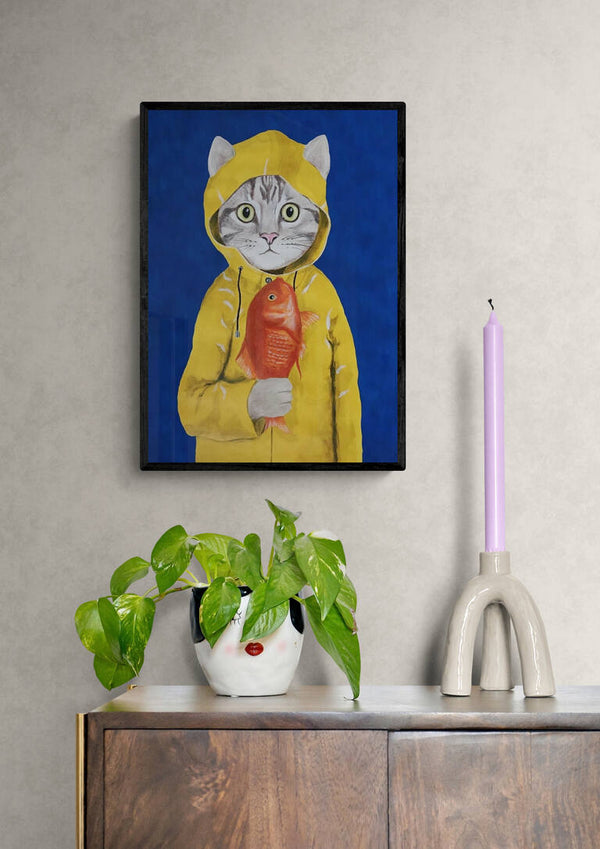 Kat med fisk - Coco de Paris