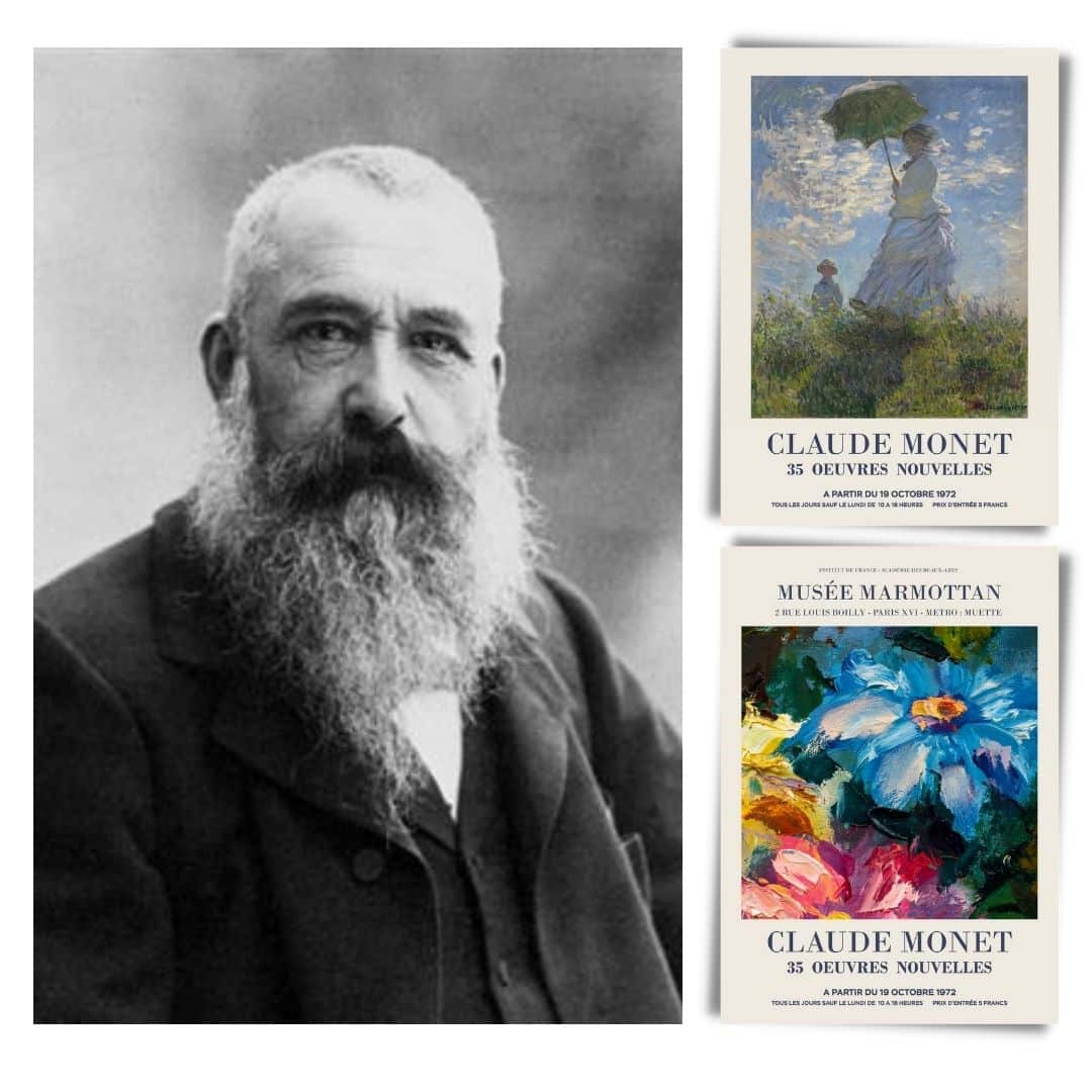 claude monet plakat – ARTSY FARTSY®