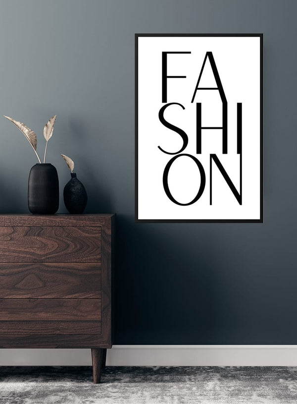 Mode i stor plakat