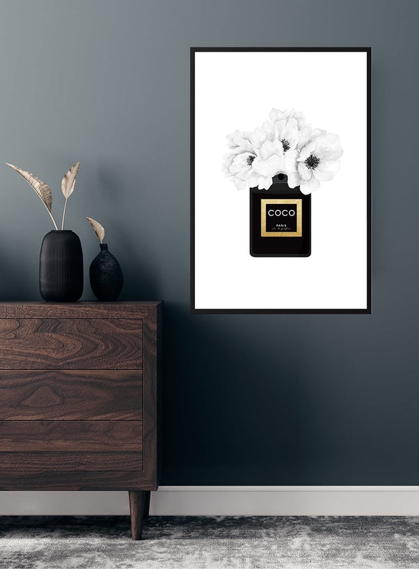 Coco Chanel parfumeplakat