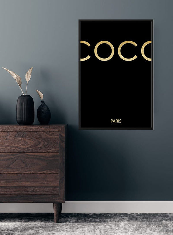 Sort COCO-plakat